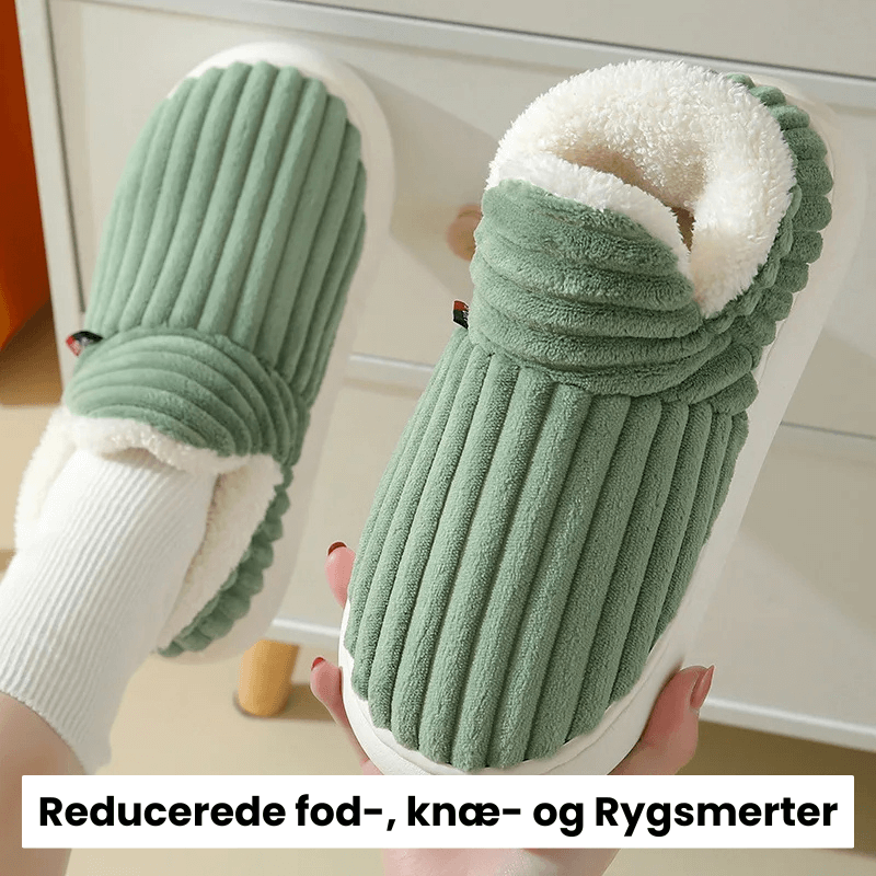 SlapHjem™  - Bløde Fleece Vintertøfler (1+1 GRATIS)