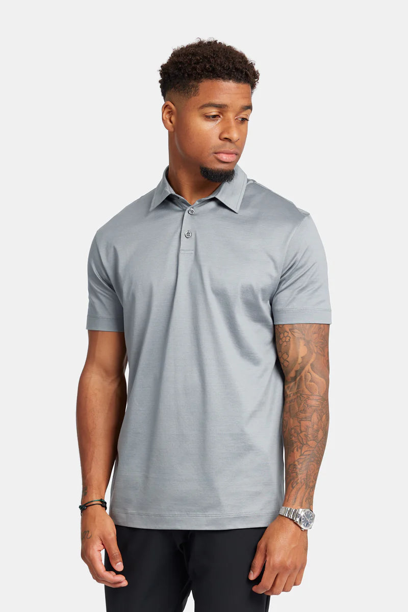 Mist Grey Polo Shirt